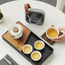 Portable travel tea set