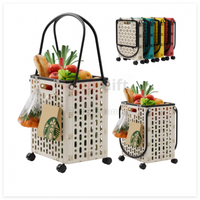 可折疊購物拉車