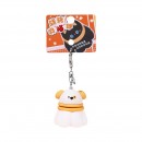 可旋轉羽毛球減壓鑰匙扣 可旋轉羽毛球減壓鑰匙扣