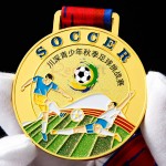 Football Metal Medal