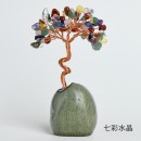 禪意盆景水晶樹