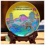 玻璃圓盤紀念碟