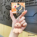 可旋轉羽毛球減壓鑰匙扣 可旋轉羽毛球減壓鑰匙扣