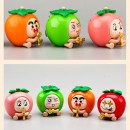 Fruit-Shaped Lucky Draw Model Ornament Keychain
