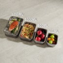 Pure titanium glass lid lunch box Pure titanium glass lid lunch box