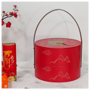 手提灯笼圆形礼盒