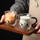 Cat Double-walled Glass Cup