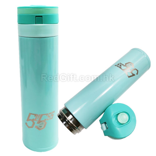 450ML 锁扣弹跳直身保温杯, 订制保温杯, 纪念品, 公司礼品, 礼品订造