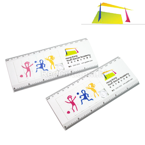 Advertising Puzzle Ruler
