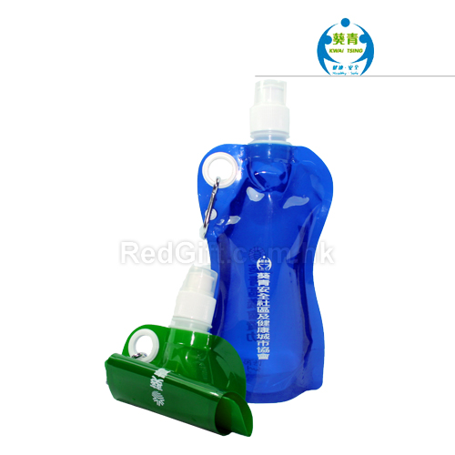 Foldable Water Bottle with Carabiner - Souvenirs
