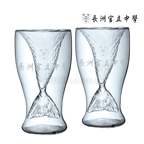 高硼矽魚尾杯 - 紀念品
