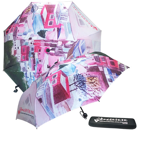 21寸折疊廣告傘